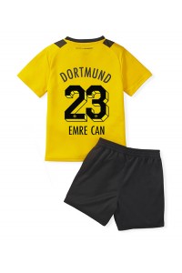 Borussia Dortmund Emre Can #23 Babyklær Hjemme Fotballdrakt til barn 2022-23 Korte ermer (+ Korte bukser)